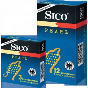 Презервативы Sico N3 Pearl (точечные)