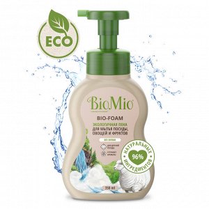 BIO-MIO Пена д/мытья посуды BioMio (bio mio) Bio-Foam Без запаха 350 мл