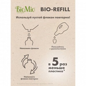 Средство жидкое BioMio для деликатных тканей Bio-Sensitive, 1000 мл Refill (мягкая упаковка)