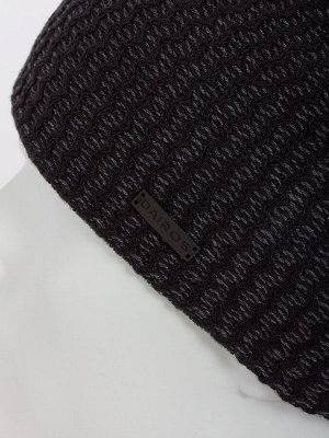 Шапка Мужская шапка фактурной вязки  великолепно подойдет ко всем видам верхней одежды и станет незаменимым аксессуаром в холодное время года.
Цвет:&nbsp;
					
						
								темно-серый						
					
