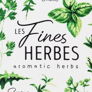 Полотенце кухонное Доляна Fines herbes, 35х60 см, 100% хл, 160г/м2