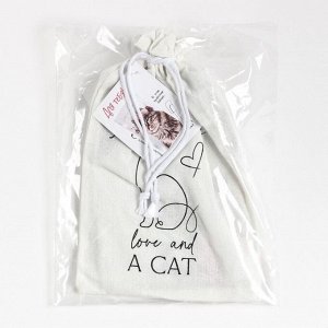 Набор подарочный Этель Flower cat: полотенце 40х73 см, лопатка