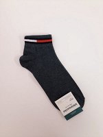 Носки мужские, короткие, СЕРЫЕ. KIKIYA. Ю. Корея.