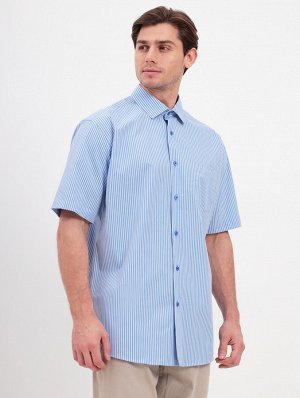 Сорочка мужская короткий рукав GREG 211/201/2726/1p