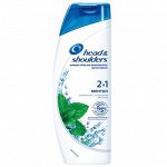 HEAD &amp; SHOULDERS Шампунь 2в1 Ментол освежающий 400мл