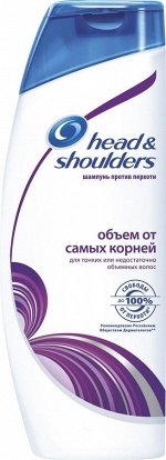 HEAD &amp; SHOULDERS Шампунь против перхоти Объем от самых корней 400мл