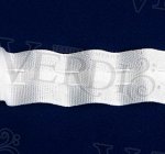 Тесьма С 18 х/б, ширина рулона 2,5 см, 2 нити, в бобине 100м