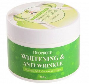 Увлажняющий крем с экстрактом огурца Moisture Milk Cucumber Cream