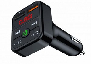 Автомобильное зарядное устройство + FM трансмиттер 2USB