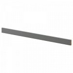 IKEA / FÖRBÄTTRA ФОРБЭТТРА Карниз декоративный закругленный, темно-серый 221 см.
