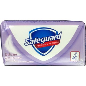 SAFEGUARD Мыло туалетное Деликатное 90г