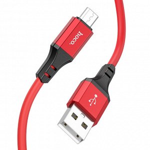 USB кабель Hoco Spear MicroUSB 2.4A