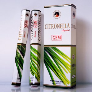 Благовония Ppure PPH027 CITRONELLA Цитронелла Hexa аромапалочки