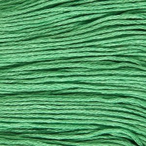 Нитки мулине, 8 ± 1 м, цвет бледно-зелёный №912
