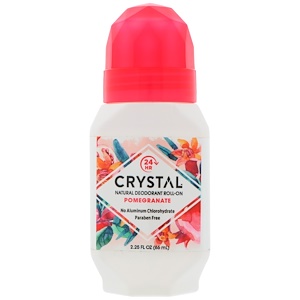 Crystal Body Deodorant, Минеральный шариковый дезодорант 66 мл