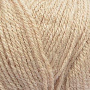 Пряжа для вязания КАМТ 'Нимфа' (имп. п/т шерсть 35%, акрил 65%) 10х100гр/300м цв.188 топл.молоко