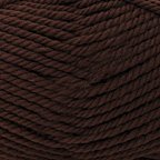 Пряжа для вязания КАМТ 'Пышка' (импортная п/т шерсть 100%) 10х100гр/110м цв.121 коричневый