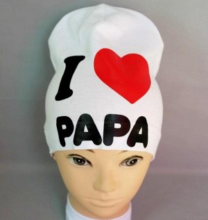 Головной убор (шапка) "Папа-Мама"