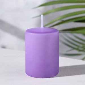 Свеча - цилиндр ароматическая "Орхидея" 4х6 см