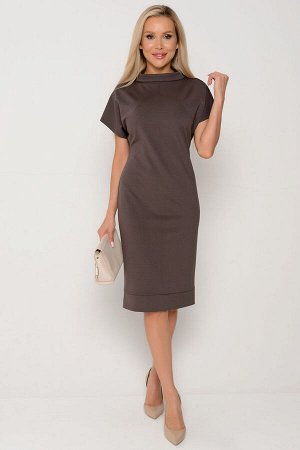 Платье DuSans 1221 коричневый