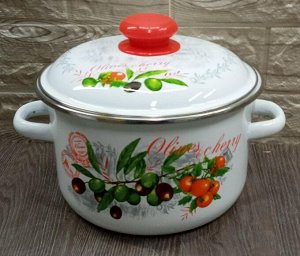 Кастрюля эм. 2,0л 3MD161M Оливки и черри