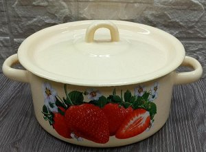 Кастрюля эм. 2,0л С1610.3,П цил. с дек