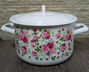 Кастрюля эм. 2,9л С-16111/4Э Китайская роза