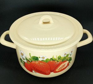 Кастрюля эм. 2,9л С16111/4КмЭ/4Жм с дек.