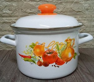 Кастрюля эм. 3,0л С1612АП2/4 Итальянская кухня