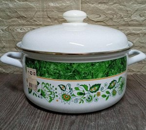 Кастрюля эм. 4,5л С1515АП2/4  Уральский сувенир