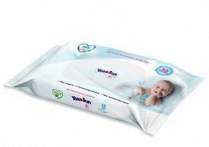 Детские влажные салфетки т. м. YOKOSUN 18 шт.