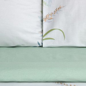 Постельное бельё 1.5-спальное LoveLife Wildflowers, сатин