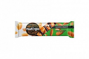 Яшкино / «Nut&Go», батончик Almond & peanut, 36г (упаковка 18шт ...