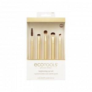 Набор кистей для макияжа глаз EcoTools Precious Metals Brightening Eye Set
