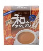 Кофе с молоком, 24 стика Seiko Coffee Nagomi Coffee 24 Sticks