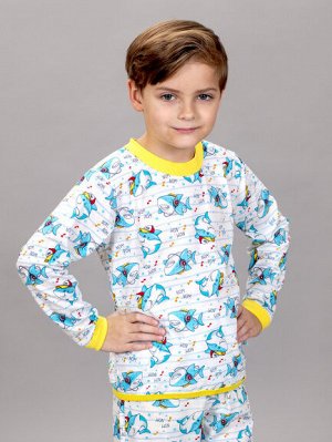 Пижама для мальчика диджей/желтый