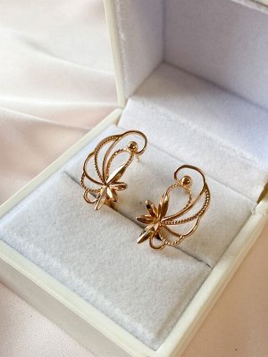 Серьги "Изящные завитки"