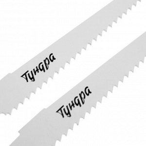 Полотна по дереву для сабельной пилы ТУНДРА, HCS, 125/150x4.3 мм, 2 шт.