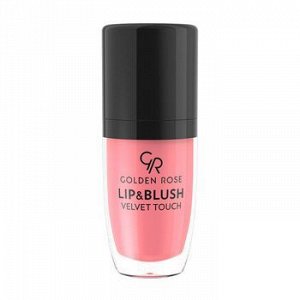 Golden Rose Lip & Blush Velvet Touch Блеск для губ и румяна, тон 03