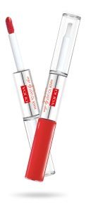 PUPA MADE TO LAST LIP DUO Стойкая жидкая губная помада 001 Hot Coral