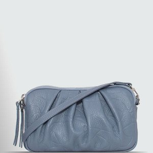 Женская кожаная сумка Richet 2919LN 319 Синий