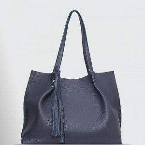 Женская кожаная сумка Richet 2055LN 332 Синий