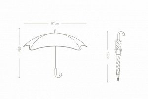 Зонт MISSRAIN, вечеринка на лугу MISSRAIN