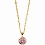 Колье ETTE Блестящее Золото Розовый VINTAGE ROSE