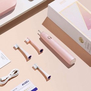 УЦЕНКА Электрическая зубная щетка Xiaomi Soocas Sonic X3U Pink (3 насадки + футляр) NEW