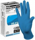 Перчатки смотровые латекс нестер повыш прочн мануал manual high risk hr419 XL N50 25пар