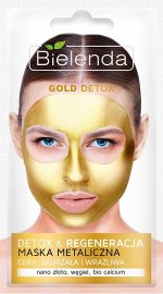 BIELENDA GOLD DETOX Очищающая маска для зрелой и чувствительной кожи 8 г