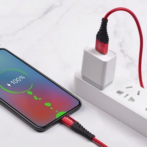 USB Кабель Hoco Cool Charging MicroUSB 2.4A