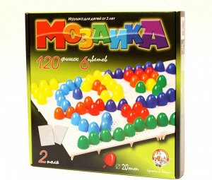 Мозаика d20/6 цв/120 эл/2 поля