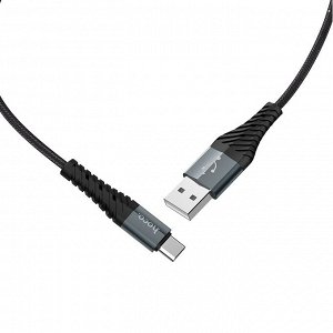 USB Кабель Hoco Cool Charging Type-C 3A